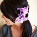 Lilac and Plum Flower Spring Fashion Fascinator