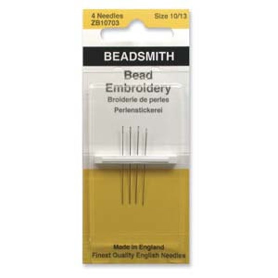 Size 13 Seed Bead Needles 2 Packages of 4 BS BN134
