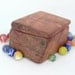 California Redwood Wooden Box, nature inspired, jewelry or treasure secret box, eco mothers day