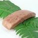 Small California Birdseye Redwood Hair Clip, wooden hair accessory, birds eye redwood hair barrette, jewelry inspired by nature