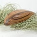 Tiny Oregon-Myrtle Wood Hair Clip, wooden hair accessory, natural wood hair barrette, lifetime guarantee