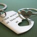 Reserved for Lorae. dog tag chain and sterling silver HEART ring