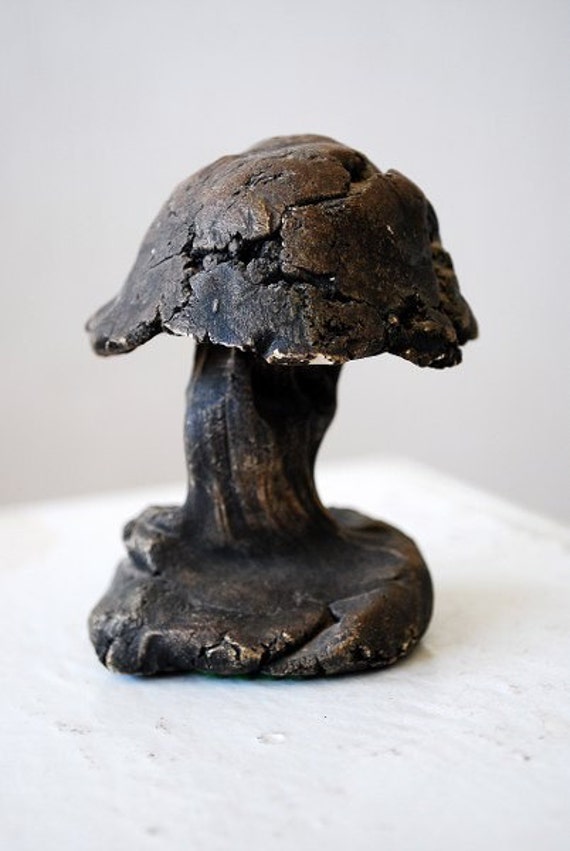 Mt. St. Helen's volcanic clay sculpture Set of 3