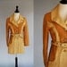 RESERVED for DIOGI Vintage tan SUEDE leather jacket / buttery soft suede coat / size 10