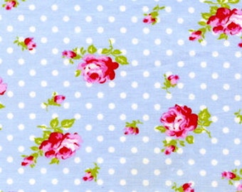 LAST YARD Tanya Whelan - Delilah Collection - Rose Buds in Blue