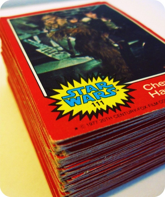 vintage star wars cards value