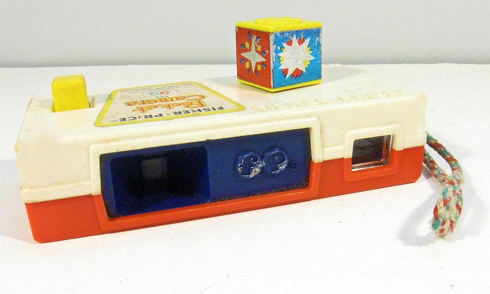vintage toy Pocket Camera Fisher Price 1970s