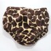 SALE -- Super Soft MiNKY DIAPER COVER - Giraffe
