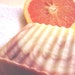 Grapefruit Mimosa soap with coriander and two jasmines