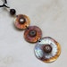 Meadow - rainbow romantic pendant