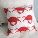 NEW Crabby Crab Pillow Cover