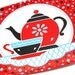Toy tea tray with litho, Coffee for one by Ohio Art.