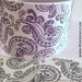 Necktie Octopus Paisley RokGear White Purple