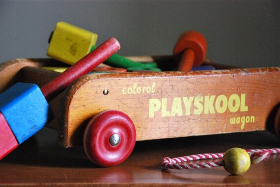 coloroll playskool wagon