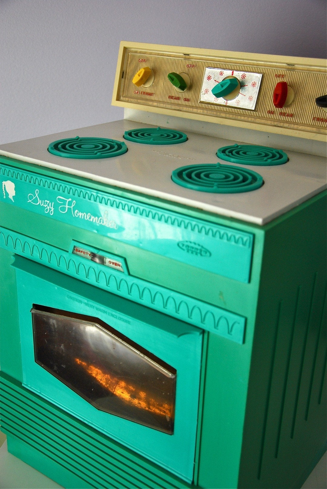 cardboard toy oven