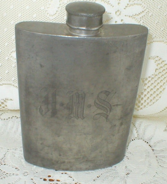 Vintage Flask Greatrex England Liquor Flask