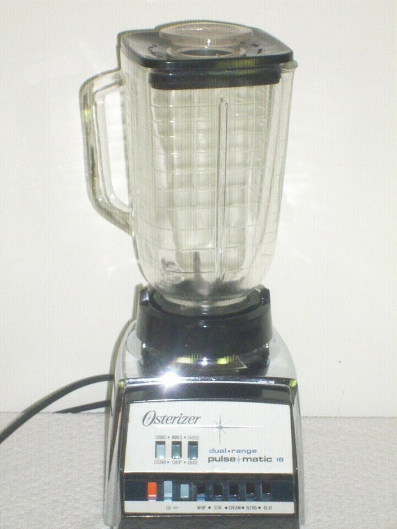 Vintage Osterizer Dual Range Pulse Matic 16 Speed Blender
