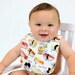 Sushi Minky Baby Bib