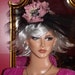 Fascinator Hat Mini Hat 1920 style Weddings Parties Black Bow Flower
