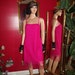 Vintage Dress Flapper Art Deco Lace Fringe does 20-30s Size12