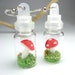 Mini Bottled Toadstool Earrings