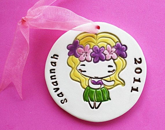 items similar to personalized little hawaiian hula girl items similar to personalized little hawaiian hula girl