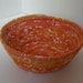 Medium Tangerine Orange Bowl