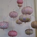 Baby girl pink pastel soft colors for nursery MOBILE
