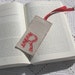 Monogrammed Bookmark - Letter R