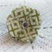 Fabric Flower Cocktail Ring