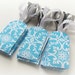 20 Custom Luggage Tags - Favors for your Bridal Shower, Baby Shower, Bridesmaids or Guest - You Choose The Fabric