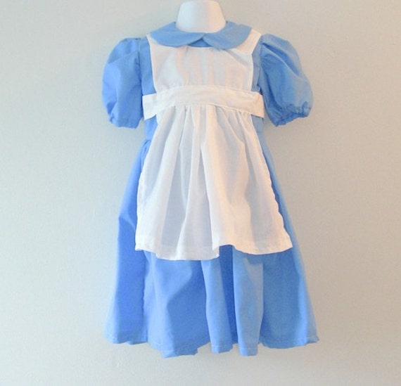 Alice in Wonderland Dress by Kiki's Things on Etsy size 3/4