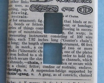 vintage dictionary CHAINS two gang jack cover