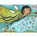 Spring Fairy - PRINT from Painting by FLOR LARIOS (5 x 7 Inches)