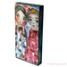 Girls - Giclee print mounted on Wood (3 x 6inches) Folk Art by FLOR LARIOS