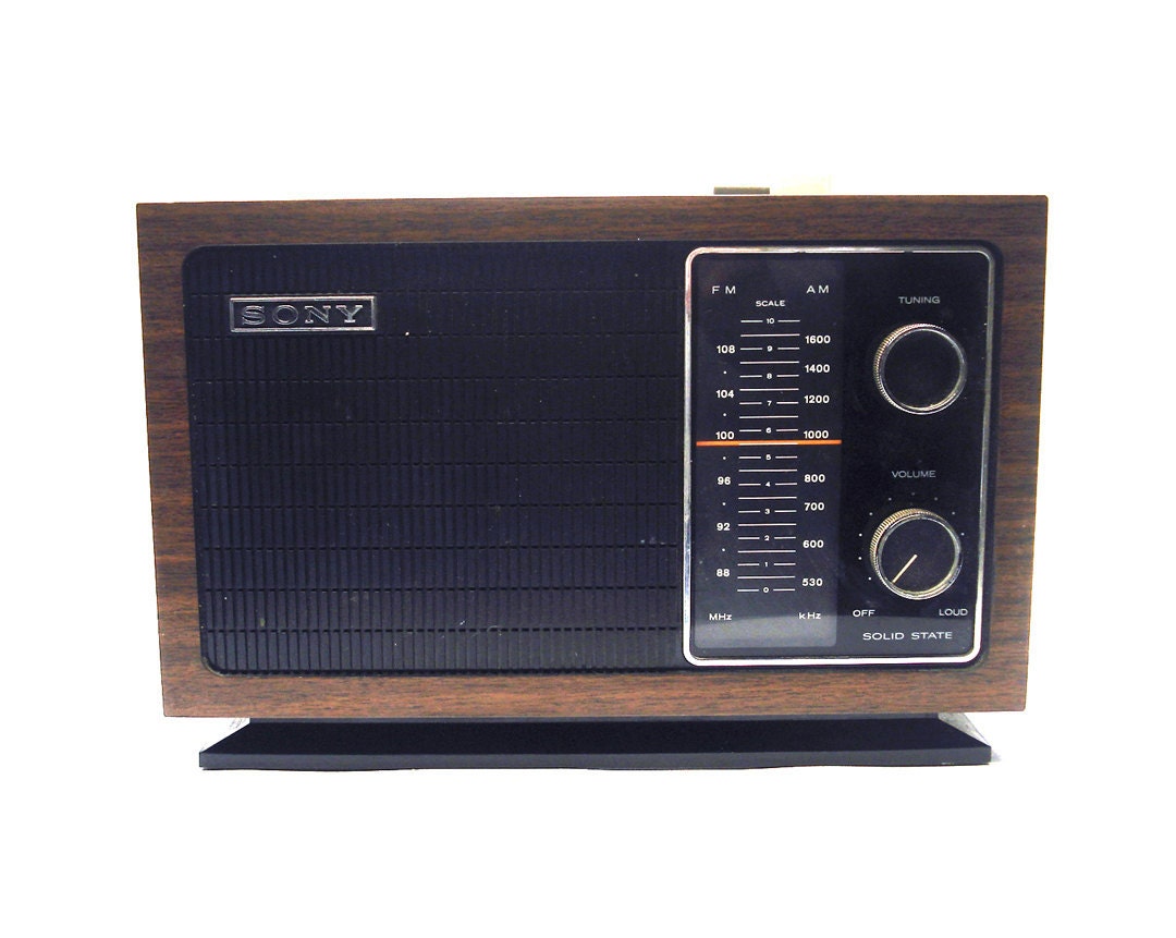 Vintage Sony radio