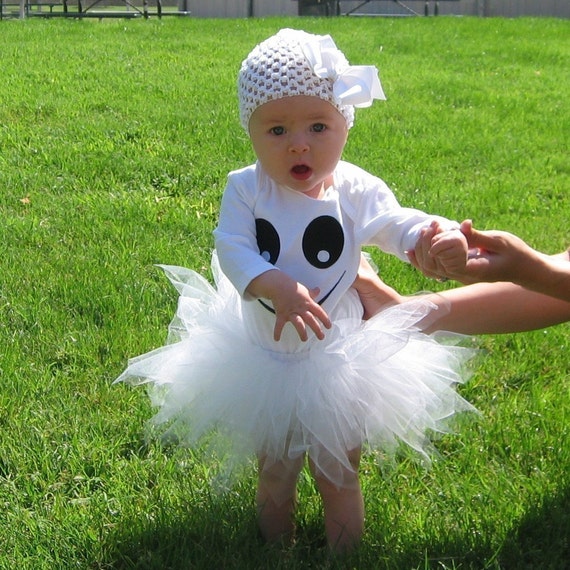 Absolutely Adorable Ghost Halloween Costume by PoshPrincessCouture