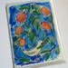 Peace Dove With Pomegranates - Hand Painted Card (5 x 7'')