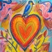 Bird On Your Heart - Hand Painted Card