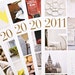 SALE - 2011 Paris Poster Calendar, 2 for 25