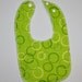 Green Rings Drooler Bib