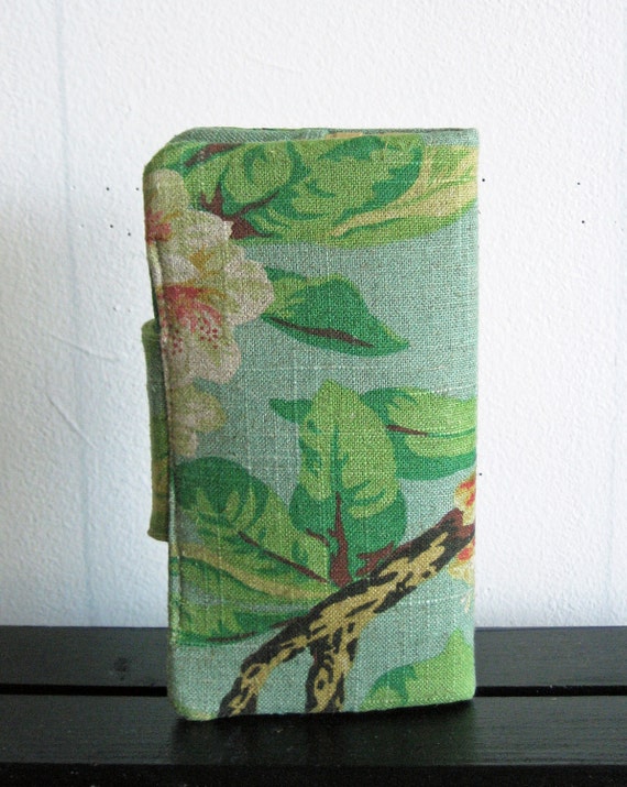 TY Wallet Floral linen 6 slot wallet