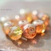 RIPE .. Czech Picasso Faceted Rondelle Beads 6x8mm (482-10)