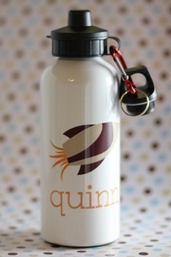 Stylishly Thirsty Personalized Water Bottle