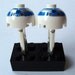 Star Wars Lego R2 D2 Cufflinks - silver plated