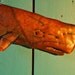 Sperm Whale - copper marine mammal sculpture by Mark - with naturally-aged bronze patina - OOAK