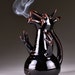 Smoking Dragon Ceramic Incense Burner