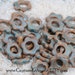 4 Flower Beads In Sea Green