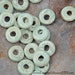 Patina Green Round Pottery Beads