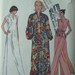 VOGUE 7036 Very Easy Pattern, Misses' Dress or Tunic, Pants and Belt, Size 12